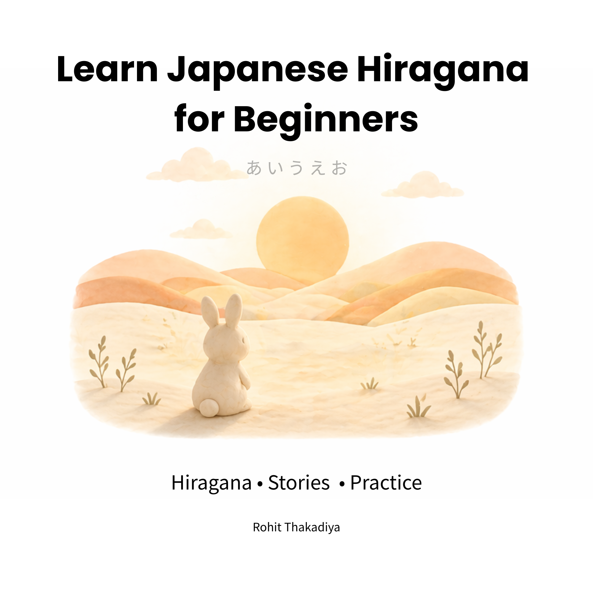 Learn Hiragana & Read Japanese Stories (Digital PDF)